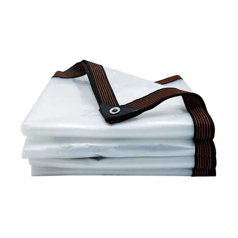 Industrial-Grade Transparent PE Tarp – Superior Protection for Outdoor Equipment