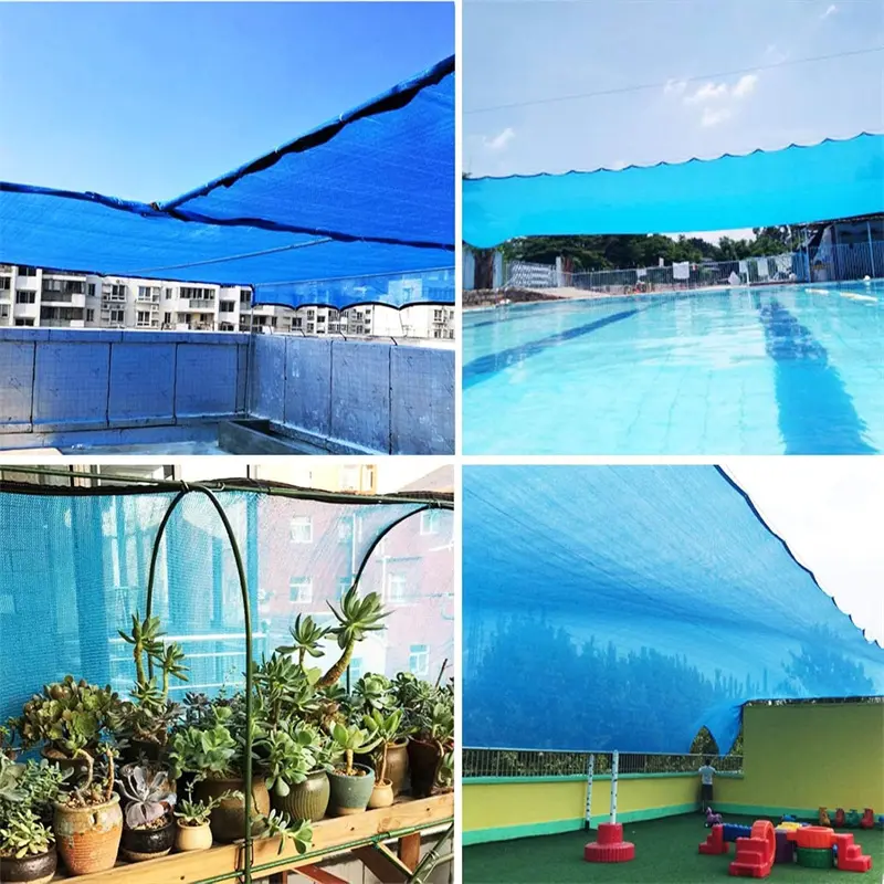 Blue Shade Net – Durable, Breathable, and UV-Prote05