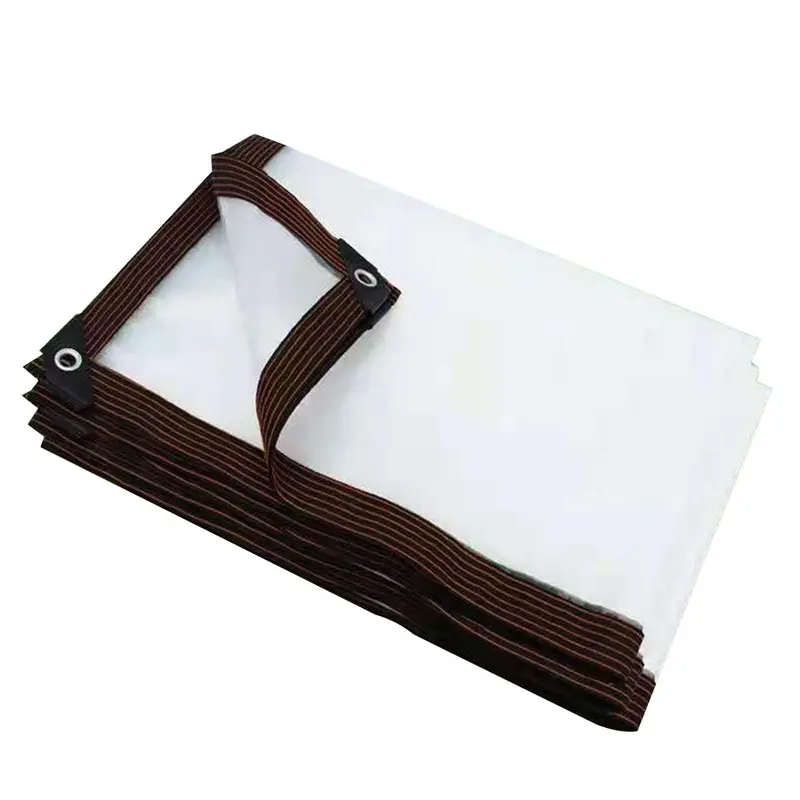 Durable PE Clear Tarpaulin for Professional Outdoor and Industrial Protection