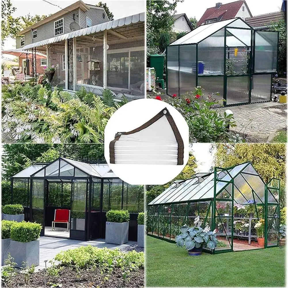 Durable PE Clear Tarpaulin – Reliable Transparent 01